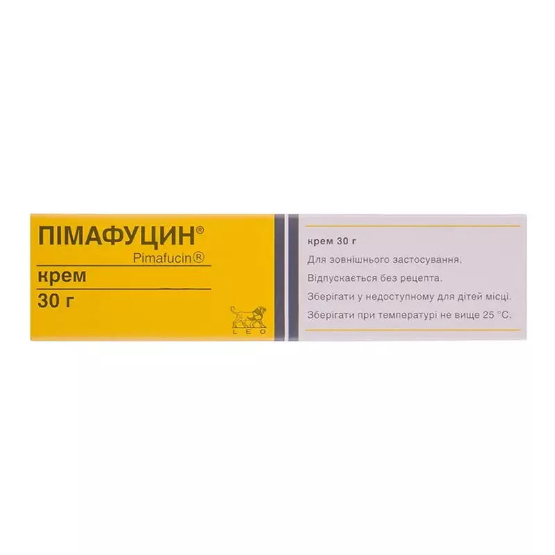 Пимафуцин крем 2% по 30 г в тубах