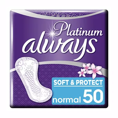 *Прокладки Always ежедневные Platinum Collection Deo Normal Duo №50