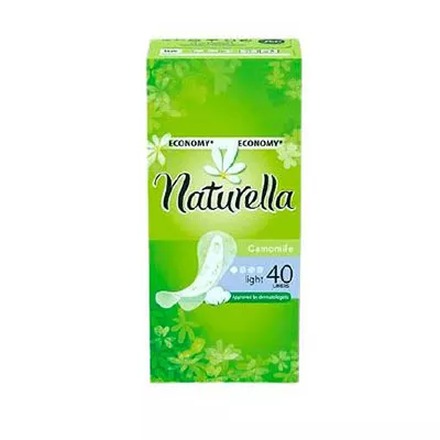 *Прокладки Naturella Ежедневные Camomile Light Deo Duo №40