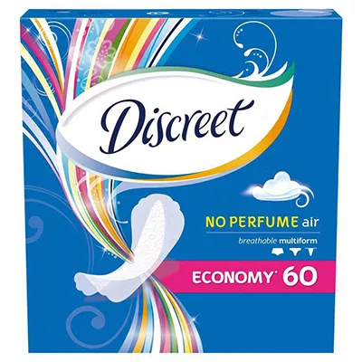 *Прокладки Diescreet ежедневные Air Multiform Trio №60