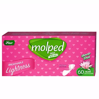*Прокладки Molped Daily Ежедневные Shower fresh super eco №60