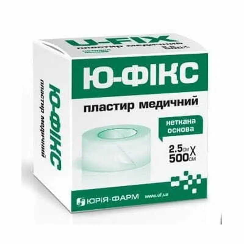 *Лейкопластырь Ю-ФИКС н/ткан. основа катушка 2,5см*500см №1