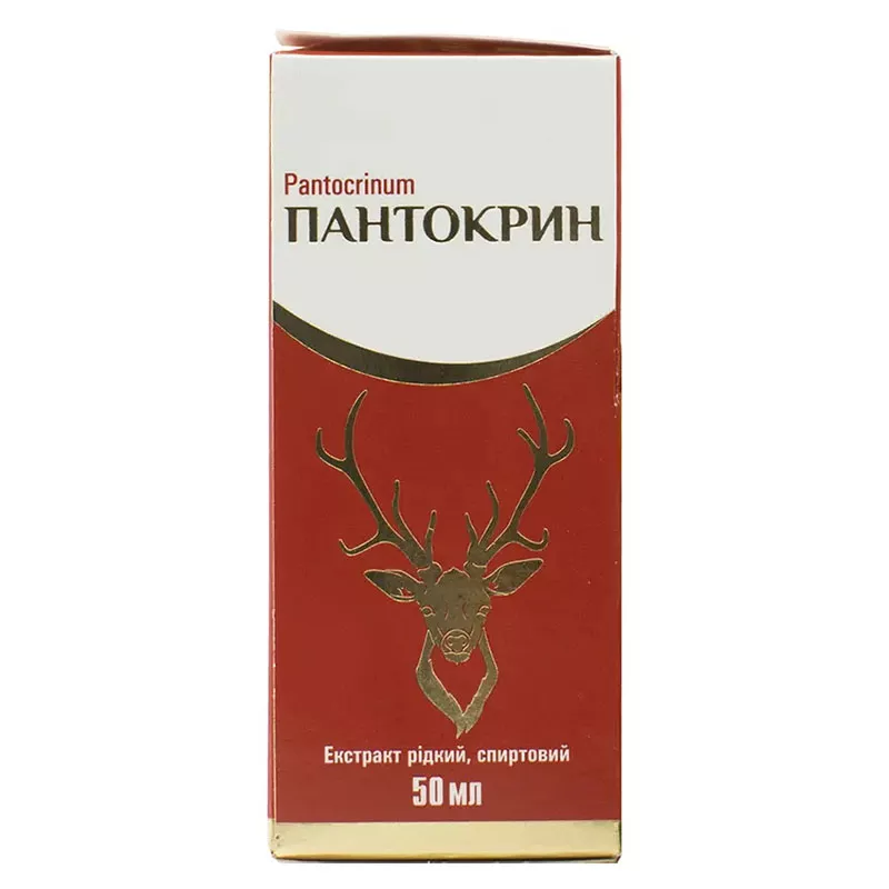 Пантокрин экстракт жидкость по 50 мл во флаконе 1 шт. - Тернофарм