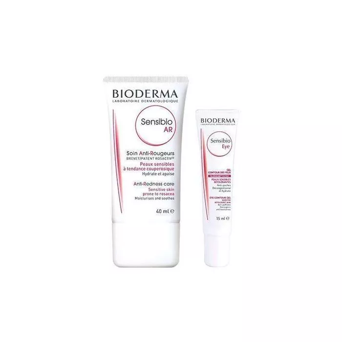 *Набор Bioderma Сансибио AR крем 40мл+Сансибио крем-гель для контура глаз 15мл