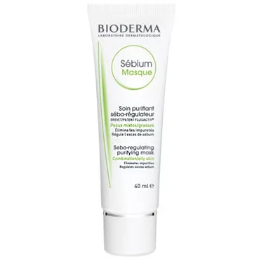 *Маска Bioderma для лица очищающая Себиом  40 мл