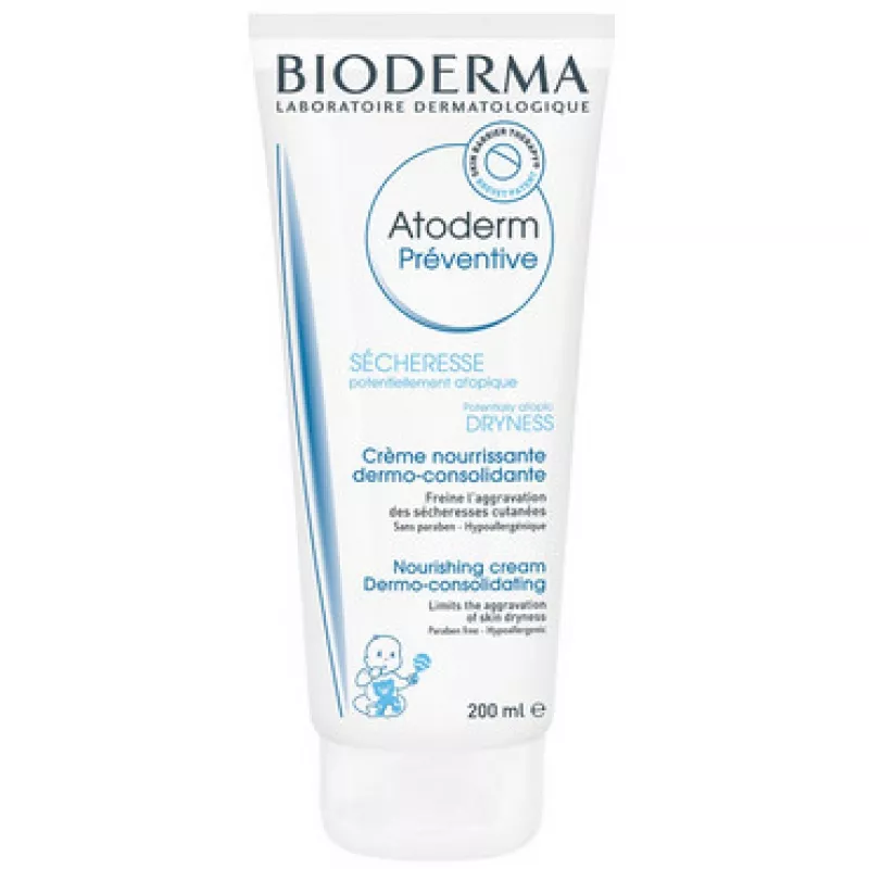 *Крем Bioderma 028114  Атодерм Превентив питательный 200 мл