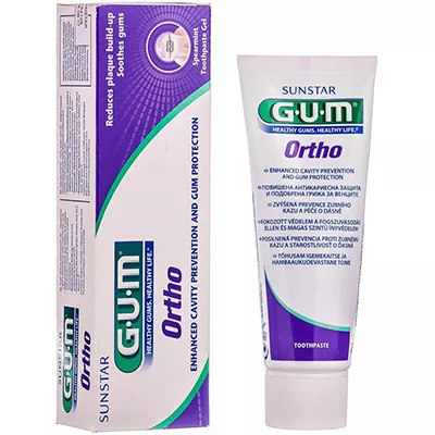 *Зубная паста GUM паста-гель ORTHO 75 мл