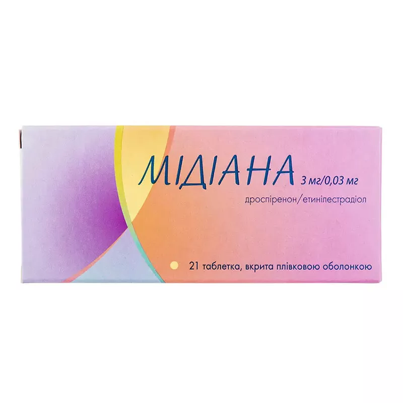 Мидиана таблетки 21 шт.