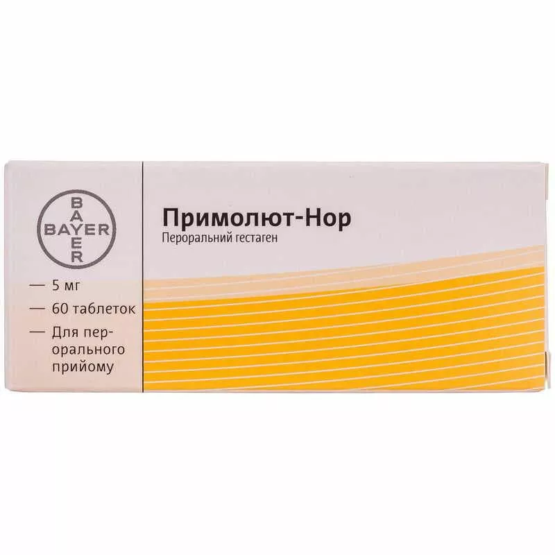 Примолют-Нор таблетки по 5 мг 60 шт.
