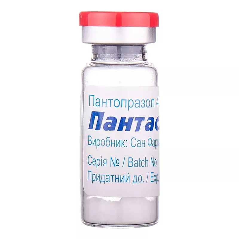 Пантасан порошок по 40 мг во флаконе 1 шт.
