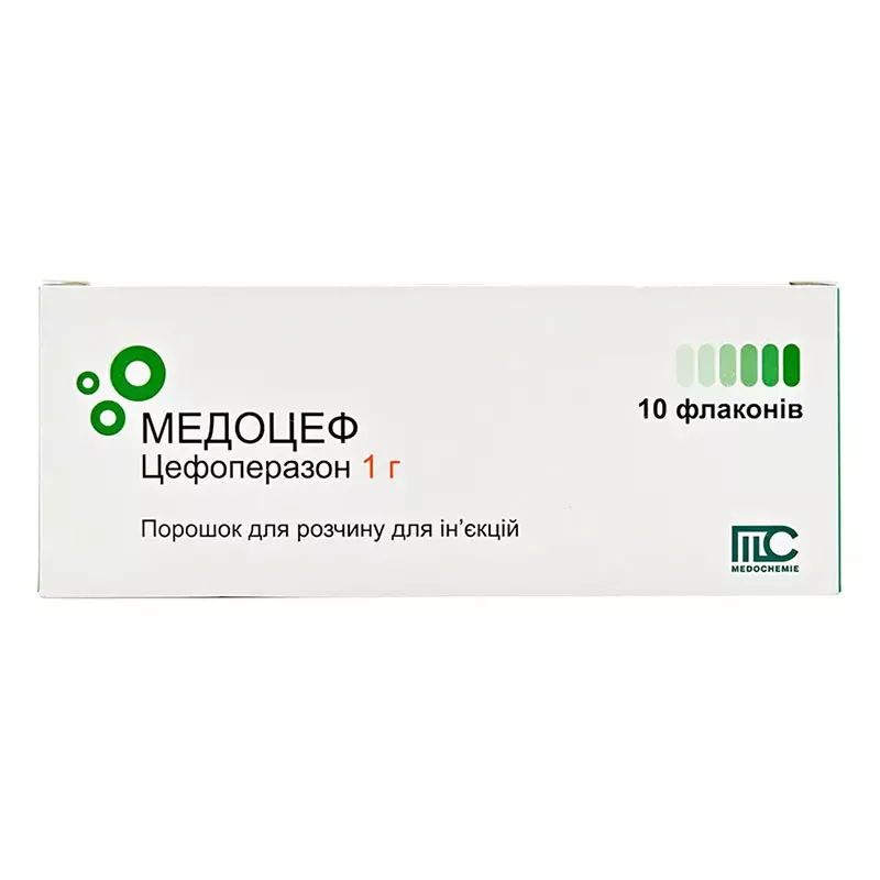 Медоцеф порошок по 1 г во флаконе 1 шт.