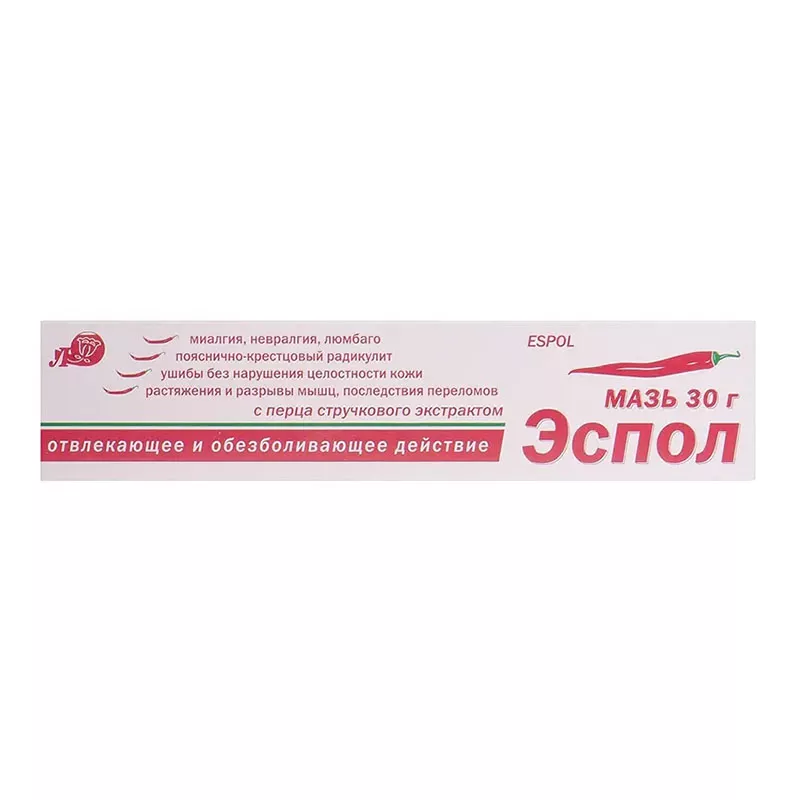 Эспол мазь туба 30 г - Красная звезда