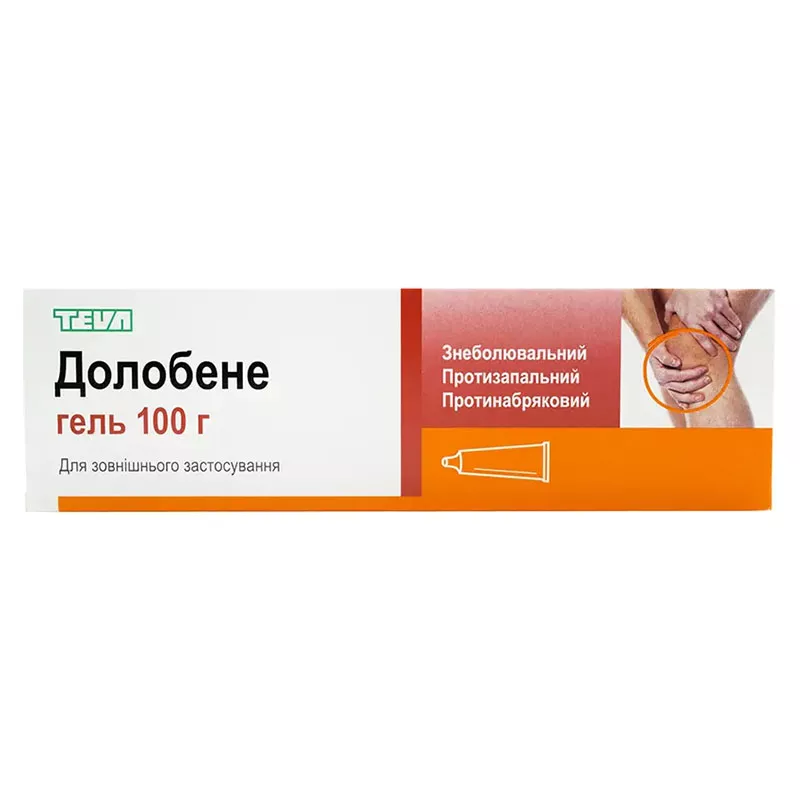 Долобене гель по 100 г в тубах