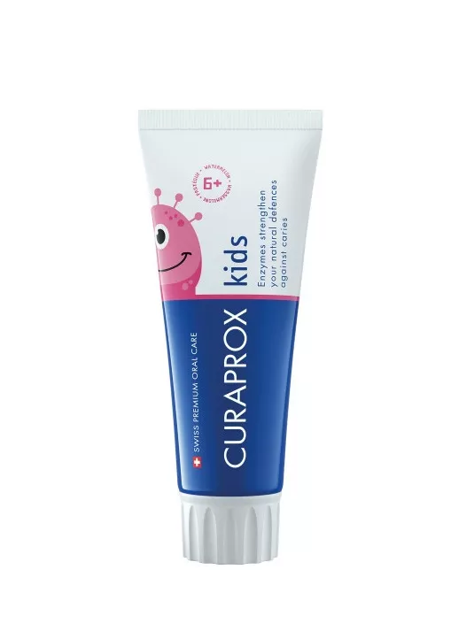 Зубная паста Curaprox TPkids1450W детская ферментная от 6-ти лет арбуз 60 мл