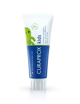 Зубная паста Curaprox TPkids1450M детская ферментная от 6-ти лет мятная 60 мл