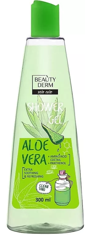 *Гель BEAUTYDERM для душа Aloe Vera 300мл