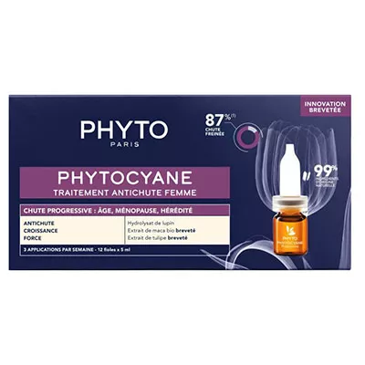 Средство Phyto Фитоциан против выпадения волос 12*5 мл