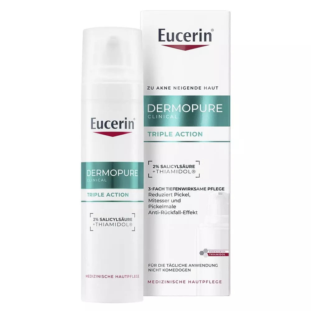 Сыворотка Eucerin 66862 ДермоПьюр Клиникал тройного действия д/проблемной кожи 40мл