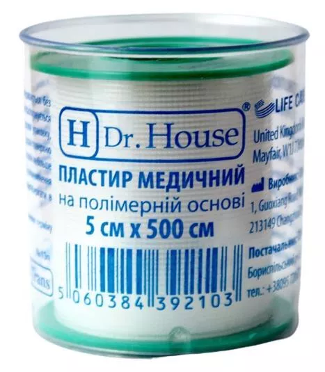*Л/пласт H.Dr.House 5смх500см полимер. пласт.уп.