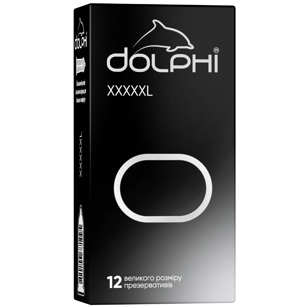 *Презервативы Dolphi XXXXXL №12 увеличенного размера