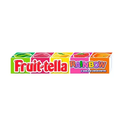 Конфеты жевательные Fruit-tella Радуга 41 г