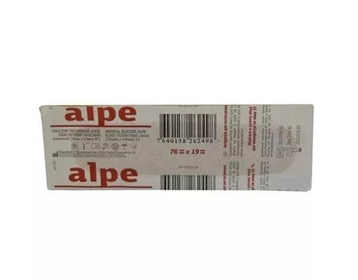 *Лейкопластырь Алпе ткан. телесный классич. 7,6*1,9 №1