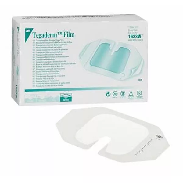 *Прозрачная пленочная повязка на рамке Tegaderm  Film 6*7 см