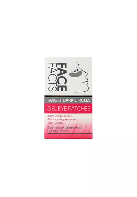 *Патчи Face Facts под глаза гелевые Target Dark Circles 4 пары