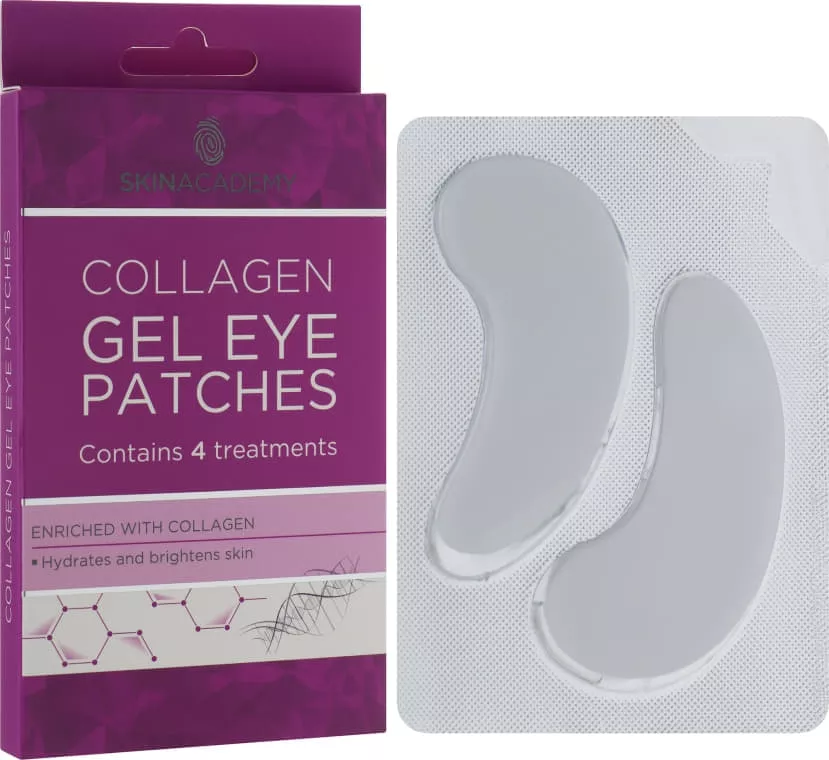 *Skin Academy патчи под глаза гелевые Collagen 4 пары