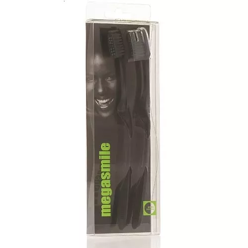 *Зубная щетка Megasmile Black Whitening Intensive 1шт