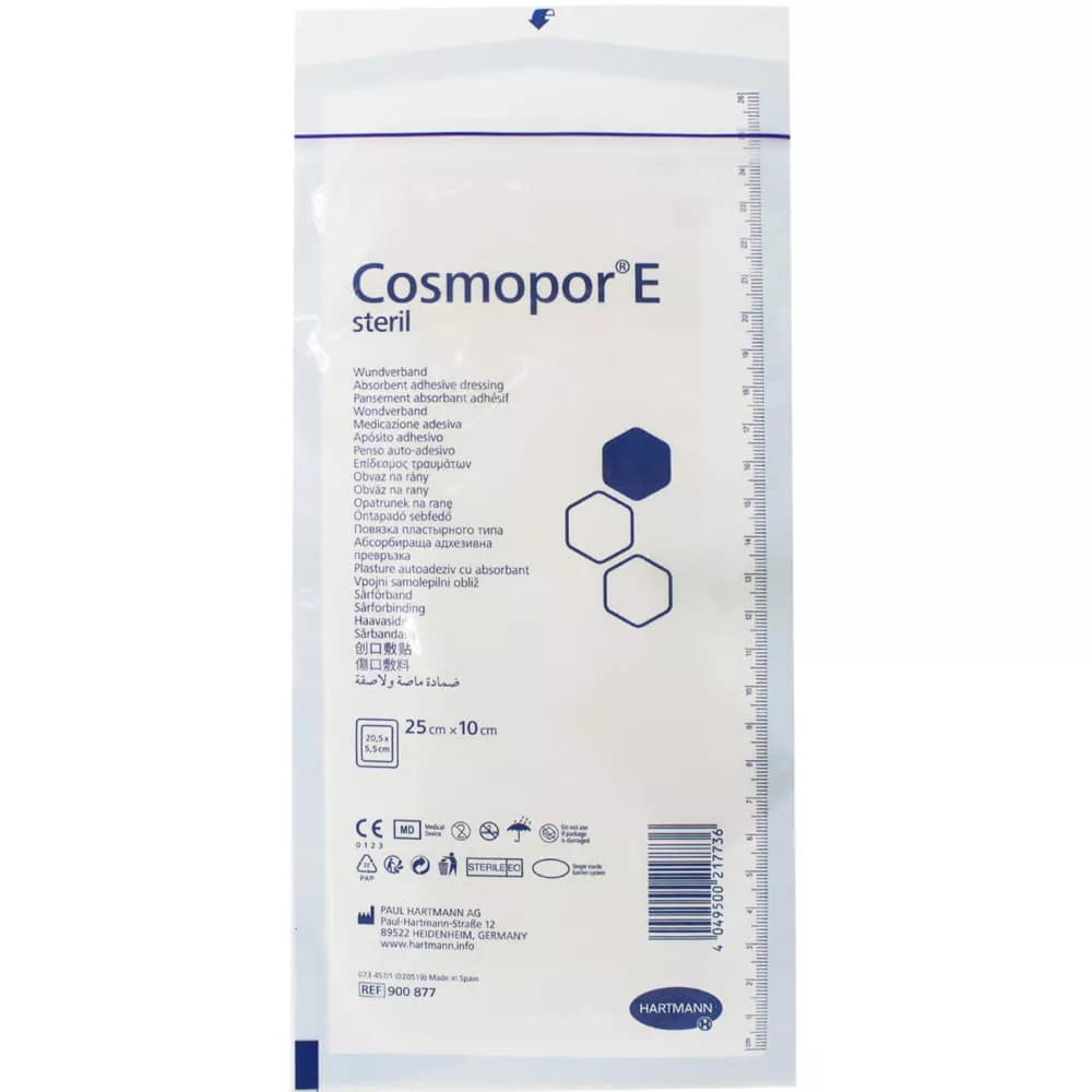 *Повязка cамоклеющаяся послеоперационная COSMOPORE стер. 25х10 №25