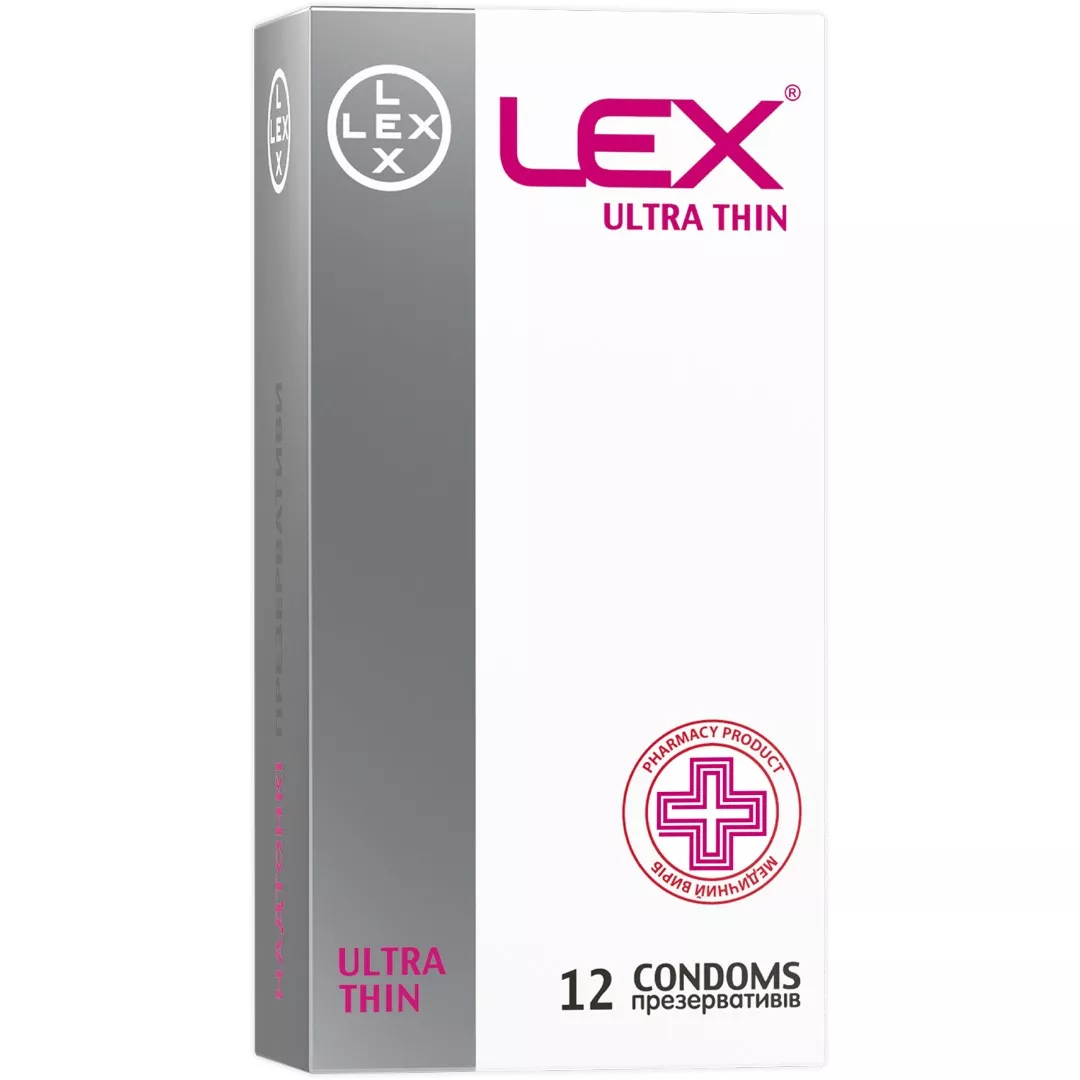*Презервативы LEX Ultra Thin №12 ультра тонкие
