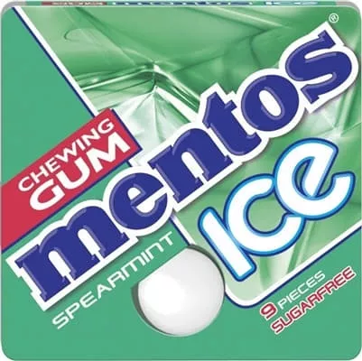 *Mentos Ice жев.резинка Сладкая Мята