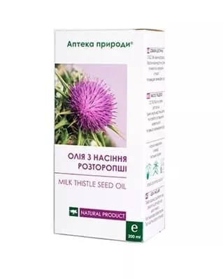 *Доб.диет. Аптека природы® Масло из семян расторопши 200мл флакон