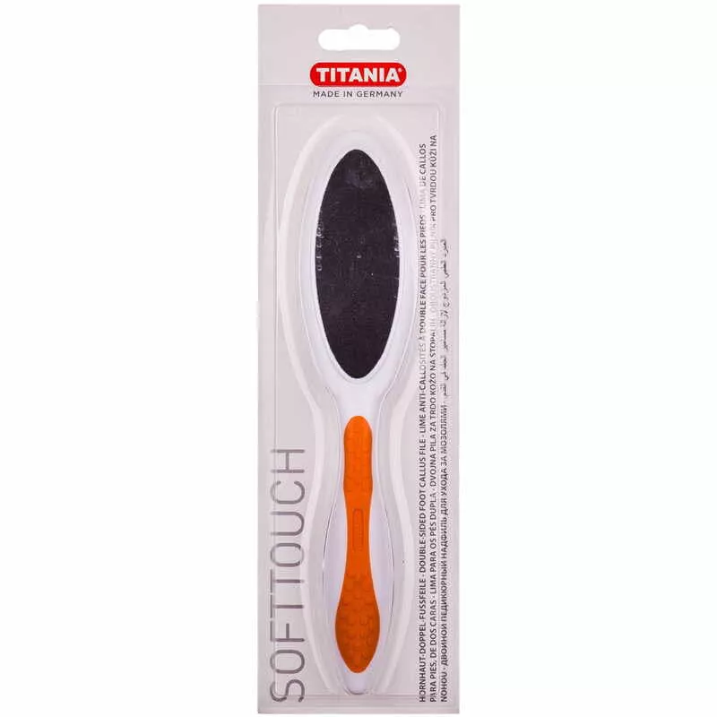 *Пилочка педикюрная двухсторонняя Titania 3040В