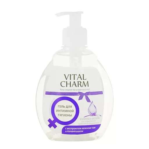 *Гель д/интимной гигиены Молочная кислота Vital Charm, 300мл