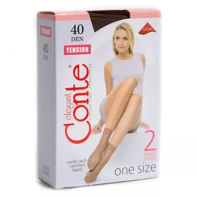 *CONTE носочки Tension 40 2 пары р.23-25 Shade