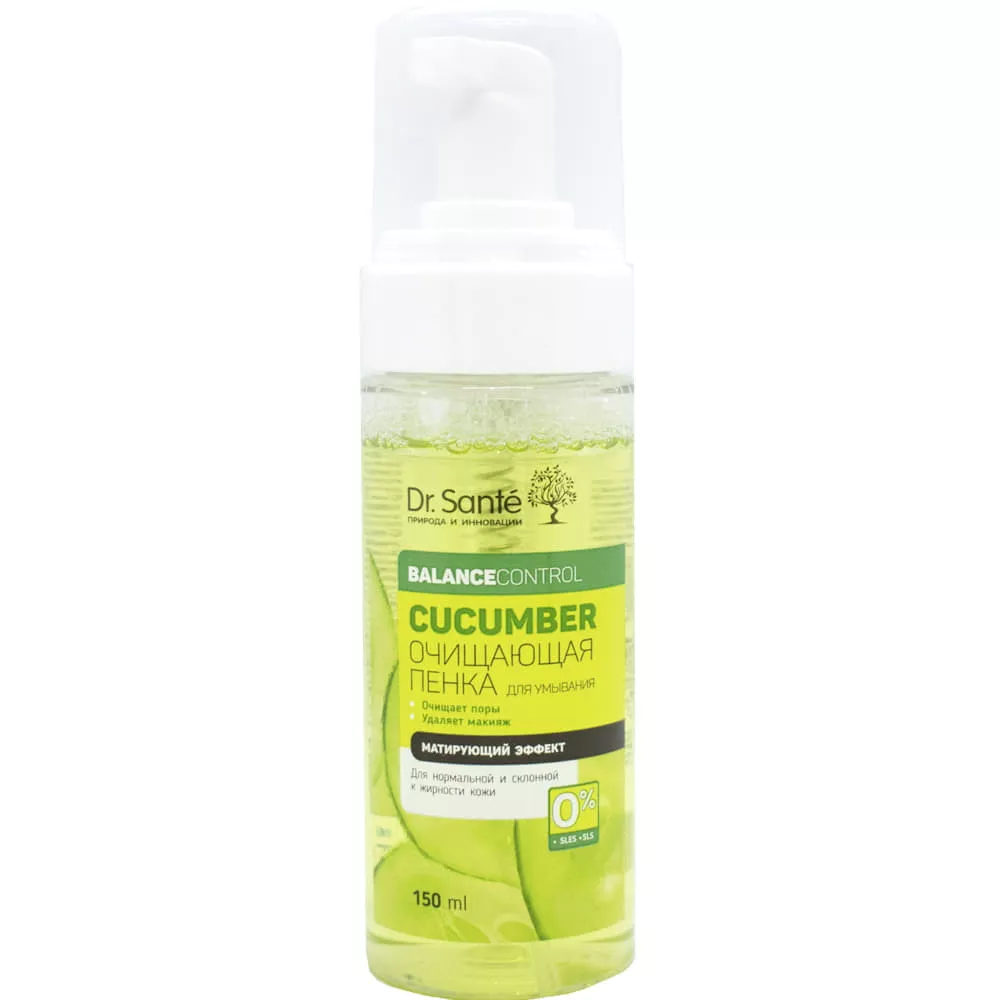 *Dr.Sante Cucumber Balance Control пенка для умывания 150мл
