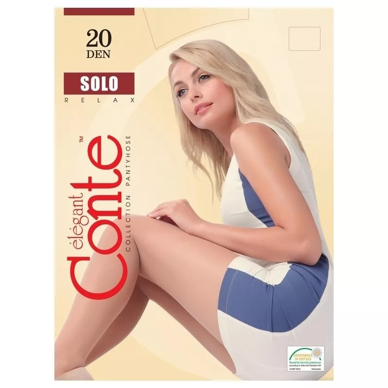 *CONTE колготы жен. Solo 20 den 2 Shade