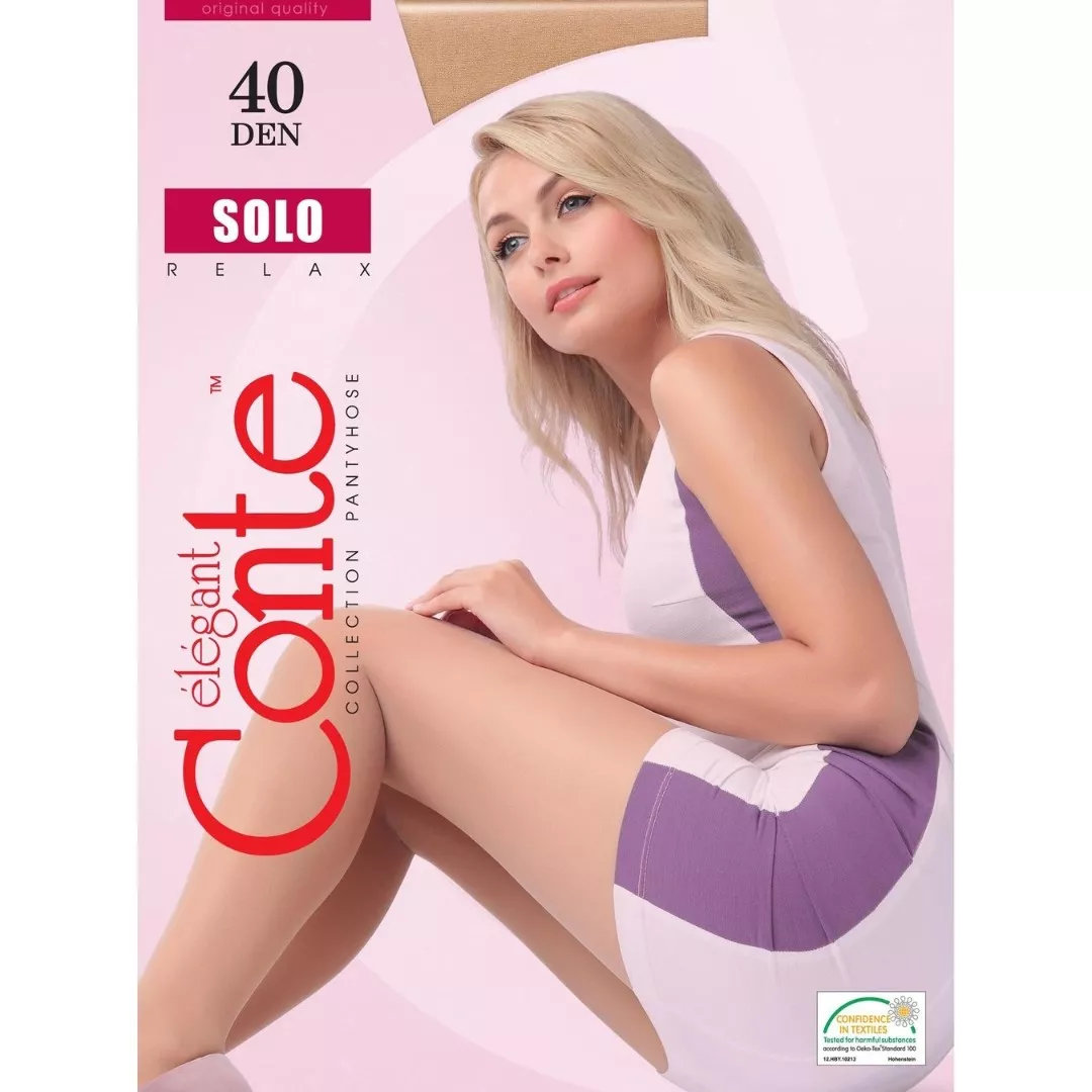 *CONTE колготы жен. Solo 40 den 2 Shade
