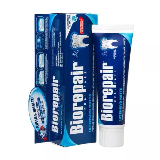 Зубная паста BIOREPAIR Intensive Night Repair Интенсивное ночное восстановление 75мл