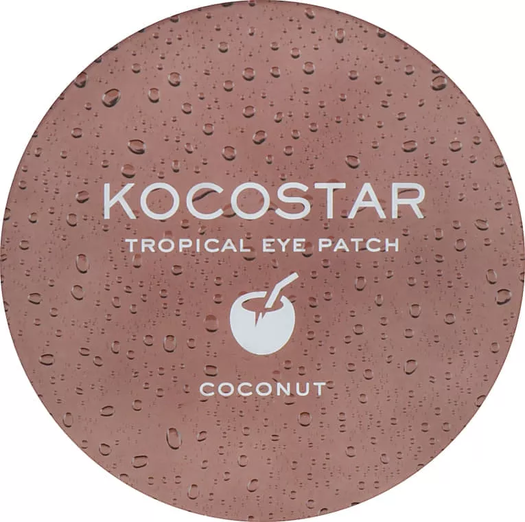 *Патчи Kocostar д/области вокруг глаз Тропич. Кокос 2шт
