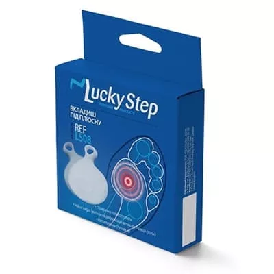 *Вкладыш под плюсну Алком Lucky Step LS08