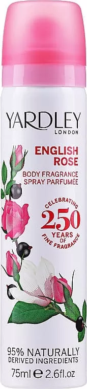 *Yardley дезодорант спрей Rose 75мл