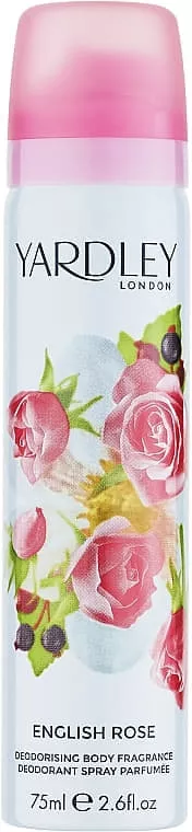 *Yardley дезодорант спрей Rose 75мл