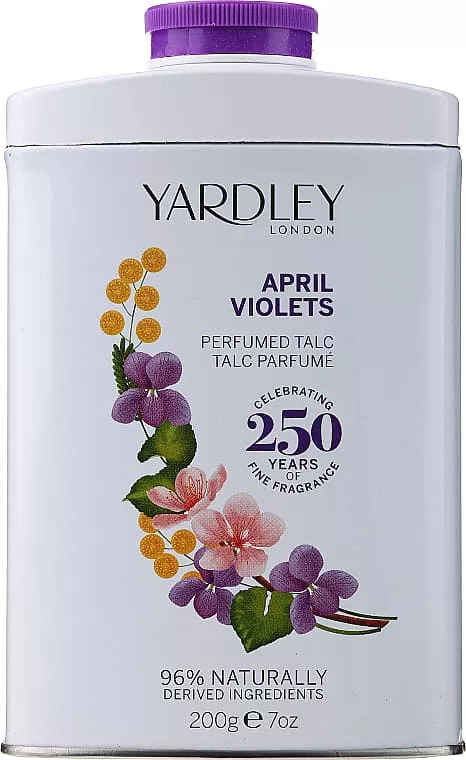*Yardley тальк April Violets 200г
