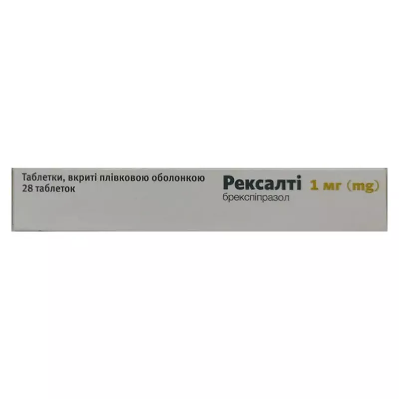 Рексалти таблетки по 1 мг 28 шт. (14х2)
