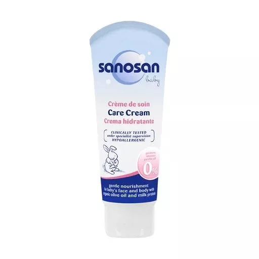 *Крем Sanosan Baby Детский увлажняющий Baby Care Cream TUBE 100мл