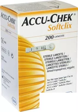 *ДУБЛЬ Ланцеты Accu-Chek Softclix №25