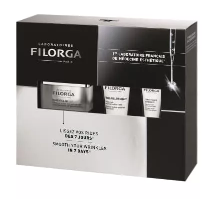 *Набор Filorga Time-Filler (Time-Filler 5хр Крем 50мл+Time-FillerНайт 15мл+Time-FillerИнтенсив7мл)
